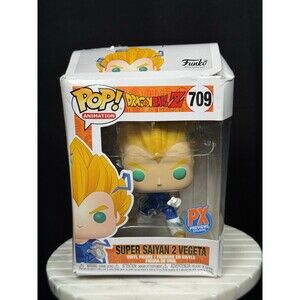 Funko Pop! Vinyl: Dragon Ball - Super Saiyan 2 Vegeta (Chase) #709 *Crushed Box